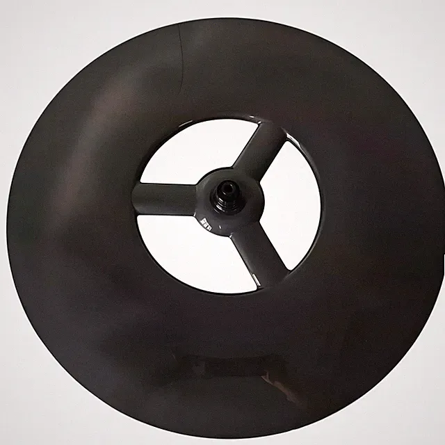 700C Road/Fixed Gear Bike Wheel 3 Spokes Carbon 180mm Depth Road Bike Wheels