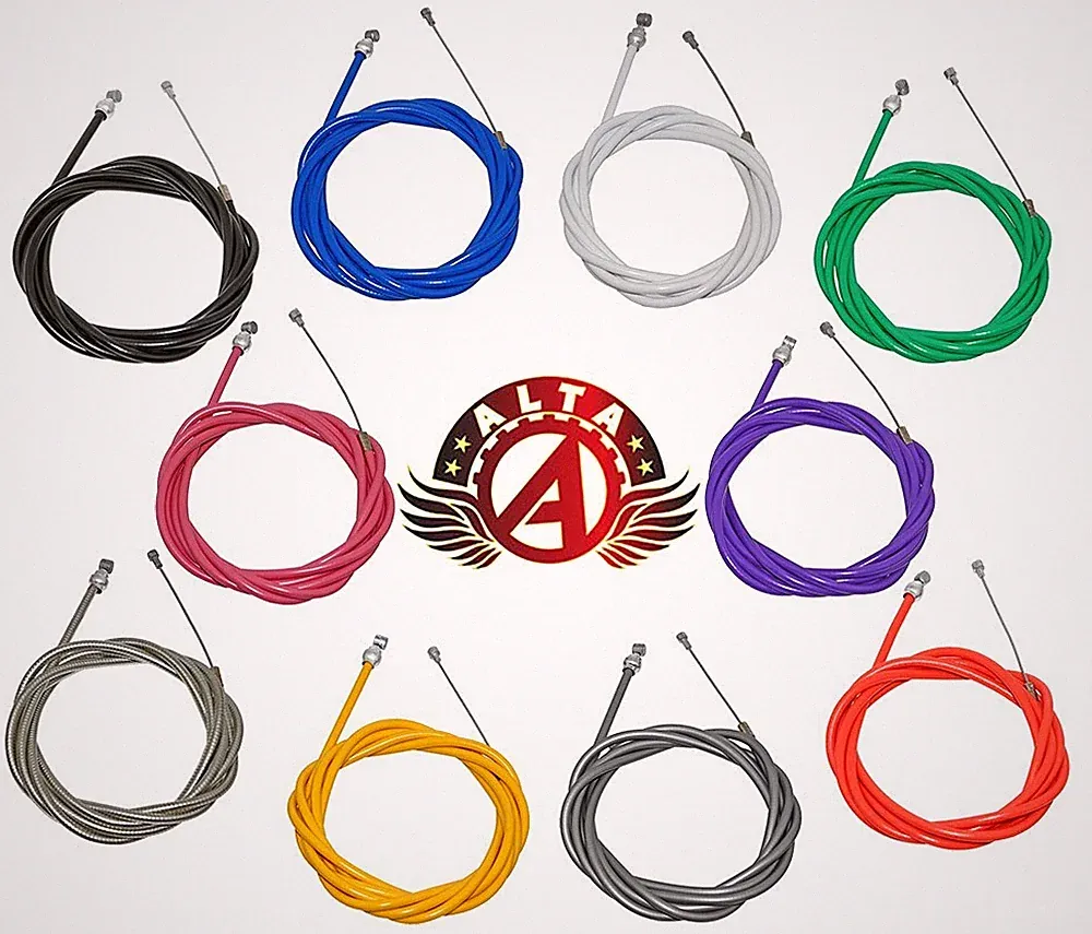 Brake Cable 70"/75" Beach Cruiser Bicycle Brake Fixie Bmx 11 Colors