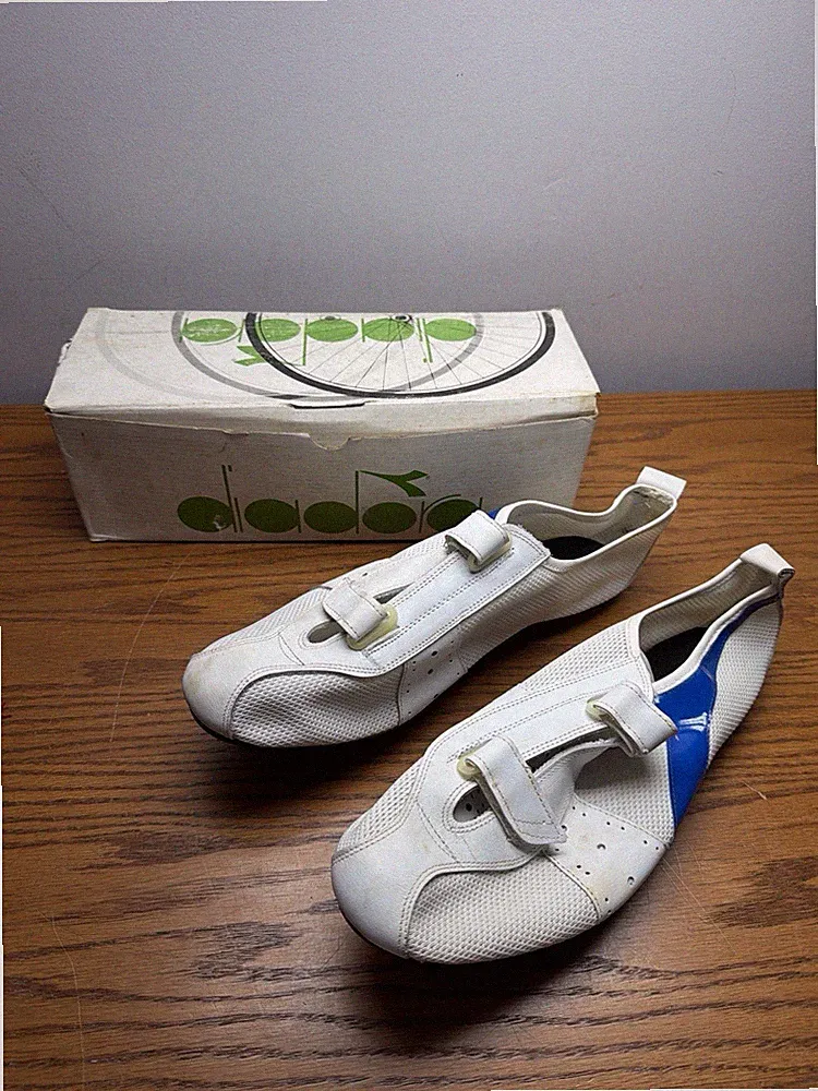 Diadora Men's Vintage Touring Bicycle Shoes Clip-On Bottom US 11 EU 47