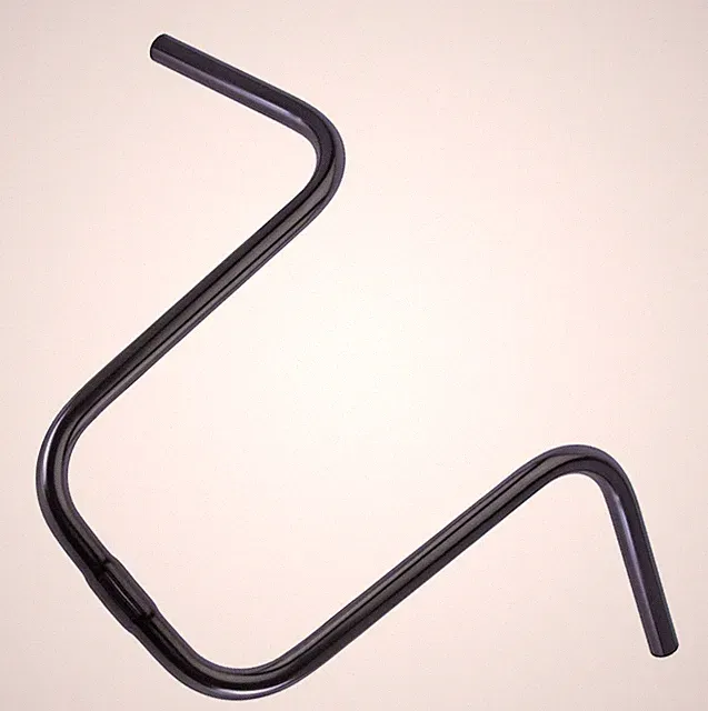 LOWRIDER Bicycle Black 11" Rise U Style Handlebar 25.4mm Cruiser/Chopper Bicycle