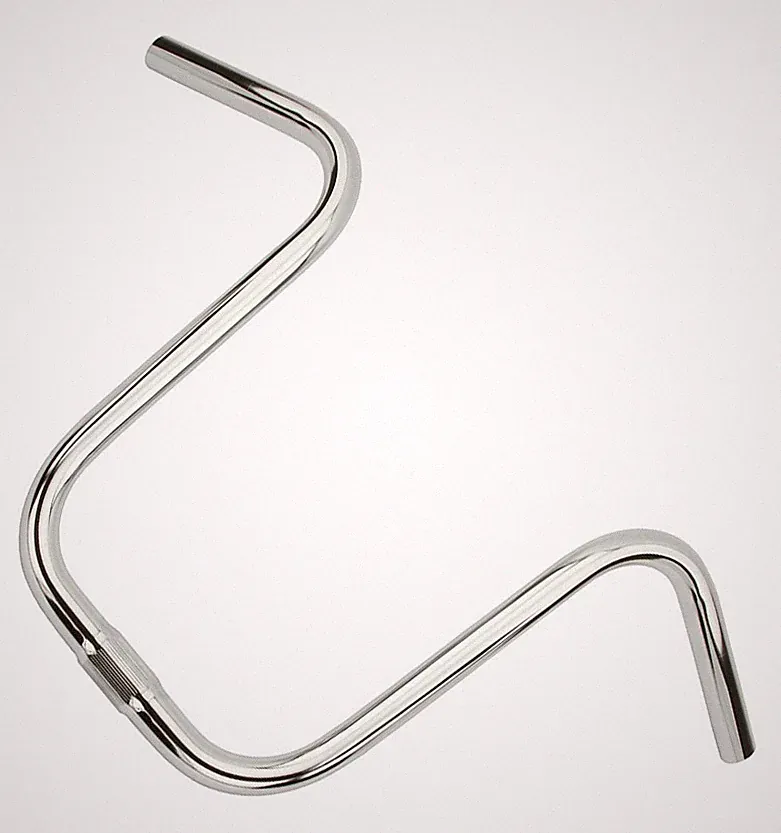 LOWRIDER Bicycle Chrome 11" Rise UStyle Handlebar 25.4mm Cruiser/Chopper Bicycle