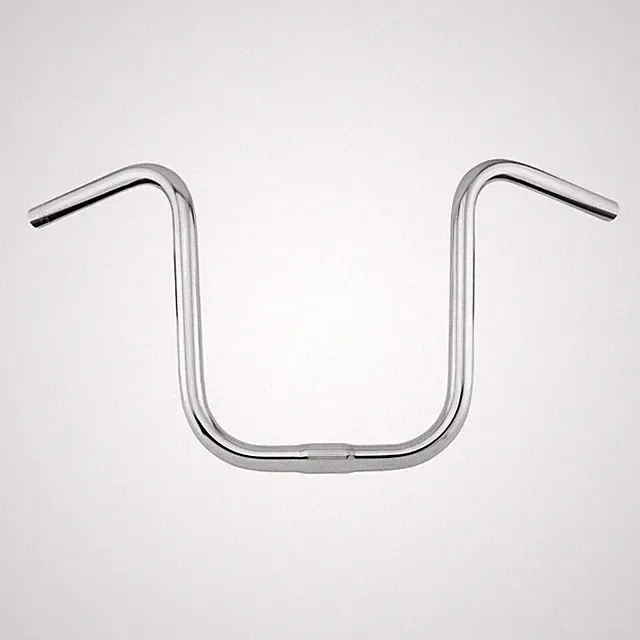 Lowrider Bicycle Chrome U Handlebar 11" 25.4mm Chopper Cruiser Handle Bar