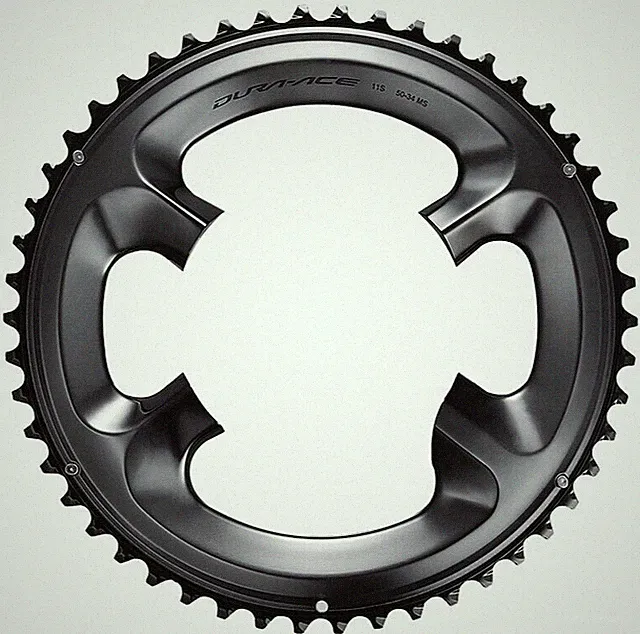 Shimano Dura-Ace FC-R9100 2 x 11 Speed Road Bike Chainring Set 53/39T or 50/34T